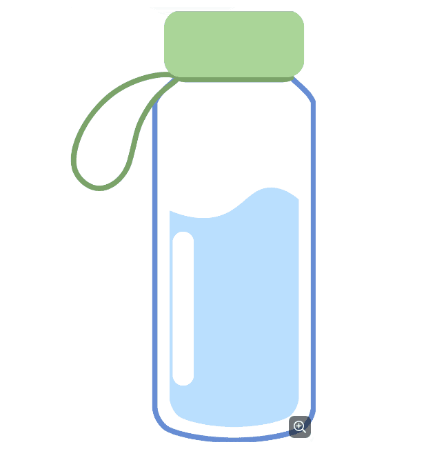Water Bottle graphic